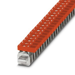 Phoenix Contact AKG 4 RD Series Red Terminal Block, 4mm², 1-Level, Screw Termination