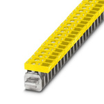Phoenix Contact AKG 4 YE Series Yellow Terminal Block, 4mm², 1-Level, Screw Termination