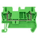 Siemens 8WH Series Green Din Rail Terminal, 2.5mm², 1-Level, Spring Termination, CSA