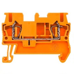 Siemens 8WH Series Orange Din Rail Terminal, 2.5mm², 1-Level, Spring Termination, CSA