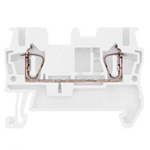 Siemens 8WH Series White Din Rail Terminal, 2.5mm², 1-Level, Spring Termination, CSA