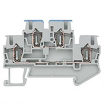 Siemens 8WH Series Grey Din Rail Terminal, 2.5mm², 2-Level, Spring Termination, CSA