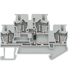 Siemens 8WH Series Grey Din Rail Terminal, 2.5mm², 2-Level, Spring Termination, CSA