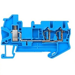 Siemens 8WH Series Blue Din Rail Terminal, 2.5mm², 1-Level, Spring Termination, CSA