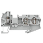 Siemens 8WH Series Grey Din Rail Terminal, 4mm², 1-Level, Spring Termination, CSA