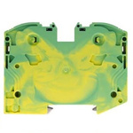 Siemens 8WH Series Green, Yellow Din Rail Terminal, 35mm², 1-Level, Plug-In Termination, CSA