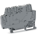 Wago 859 Series Grey Optocoupler Terminal Block, 2.5mm², Cage Clamp Termination