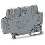 Wago 859 Series Grey Optocoupler Terminal Block, 2.5mm², Cage Clamp Termination