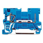 Wago 769 Series Blue Carrier Terminal Block, 4mm², 1-Level, Cage Clamp Termination, CSA