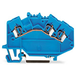 Wago 780 Series Blue Terminal Block, 2.5mm², 1-Level, Cage Clamp Termination, CSA