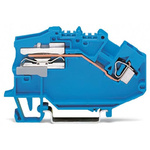 Wago 781 Series Blue Disconnect Terminal Block, 4mm², 1-Level, Cage Clamp Termination, CSA