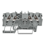 Wago 22 (TOPJOB S) Series Grey Terminal Block, 1.5mm², 1-Level, Push In Spring Termination, ATEX, EAC Ex, Ex, IECEx