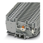 Phoenix Contact URTK/SP BU Series Blue Disconnect Terminal Block, Single-Level, Screw Termination