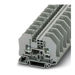 Phoenix Contact RTO 5 Series Grey Non-Fused Terminal Block, Single-Level, Bolt Termination