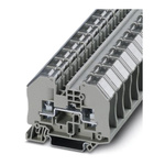 Phoenix Contact RTO 5-TC BU Series Blue Feed Through Terminal Block, Single-Level, Bolt Termination