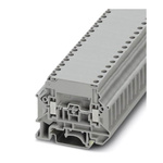 Phoenix Contact UK 5-MTD N Series Grey Feed Through Terminal Block, Single-Level, Screw Termination