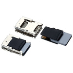 Molex, 104168 8 Way Micro SIM, MicroSD Memory Card Connector With Solder Termination