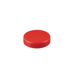 Red Push Button Cap, for use with MB20 Series Pushbuttons, SCB Series Pushbuttons, Round Insert