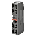 Omron XW6T Series Red DIN Rail Terminal Block, 0.14 → 2.5mm², Screw Termination