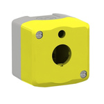 Schneider Electric Yellow PC Harmony XALK Enclosure - 1 Hole 22mm Diameter