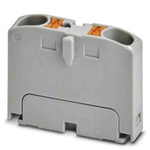 Phoenix Contact Distribution Block, 2 Way, 6mm², 32A, 450 V, Grey