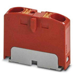 Phoenix Contact Distribution Block, 2 Way, 6mm², 32A, 450 V, Red
