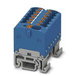 Phoenix Contact Distribution Block, 13 Way, 2.5mm², 17.5A, 500 V, Blue