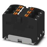 Phoenix Contact Distribution Block, 6 Way, 2.5mm², 17.5A, 450 V, Black