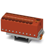 Phoenix Contact Distribution Block, 19 Way, 0.2 → 6mm², 32A, 800 V, Red