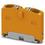 Phoenix Contact Distribution Block, 2 Way, 2.5mm², 17.5A, 450 V, Orange