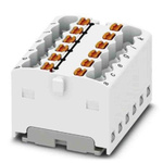 Phoenix Contact Distribution Block, 12 Way, 2.5mm², 17.5A, 450 V, White