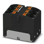 Phoenix Contact Distribution Block, 6 Way, 6mm², 32A, 450 V, Black