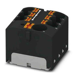 Phoenix Contact Distribution Block, 7 Way, 6mm², 32A, 450 V, Black