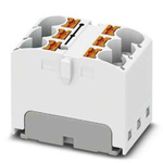 Phoenix Contact Distribution Block, 6 Way, 6mm², 32A, 450 V, White