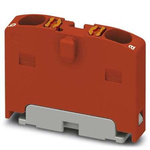 Phoenix Contact Distribution Block, 2 Way, 2.5mm², 17.5A, 450 V, Red
