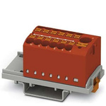 Phoenix Contact Distribution Block, 13 Way, 4mm², 32A, 690 V, Blue