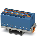 Phoenix Contact Distribution Block, 19 Way, 4mm², 24A, 690 V, Blue