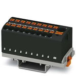 Phoenix Contact Distribution Block, 19 Way, 4mm², 24A, 690 V, Black