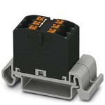 Phoenix Contact Distribution Block, 6 Way, 4mm², 24A, 690 V, Black
