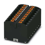 Phoenix Contact Distribution Block, 18 Way, 4mm², 24A, 450 V, Black