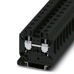 Phoenix Contact UT 16 Series Black Feed Through Terminal Block, 1.5 → 25mm², ATEX, IECEx