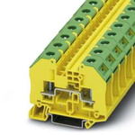 Phoenix Contact RT 5-PE Series DIN Rail Terminal Block, 0.1 → 6mm², Bolt Termination
