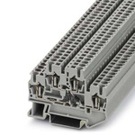 Phoenix Contact STTB 2.5-2DIO/UL-O/UR-O Series Grey Component Terminal Block, 0.08 → 4mm²