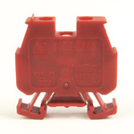Rockwell Automation 1492-W Series Red Feed Through Terminal Block, Screw Termination