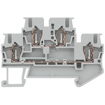 Siemens 8WH2025 Series Grey DIN Rail Terminal Block, 1.5mm², Spring Termination