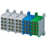 Siemens Distribution Block, Blue, Grey, Yellow