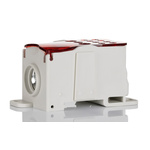 RS PRO Distribution Block, 11 Way, 250A, White