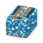 Phoenix Contact Distribution Block, 6mm², 24A, 450 V, Blue, White