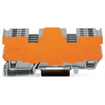 Wago 769 Series Grey Terminal Block, 4mm², 1-Level, Cage Clamp Termination, CSA