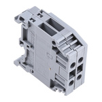 Entrelec Distribution Block, 2 Way, 4mm², 32A, 800 V, Grey